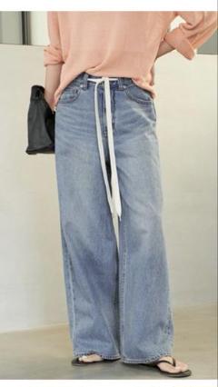 【新品・タグ付き】Plage R'IAM SUPER LOOSE デニム WEB限定追加》R'IAM SUPER LOOSE デニム 3（デニムパンツ