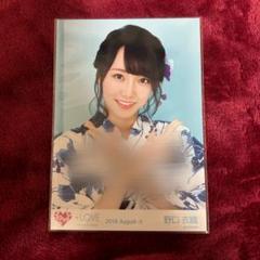 野口衣織 直筆 生写真 黒衣装 ヒキ イコラブ 野口衣織 アリーナツアー2025衣装 黒衣装 直筆 生写真