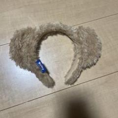 ダッフィ ディズニー 耳付きカチューシャ ベージュ