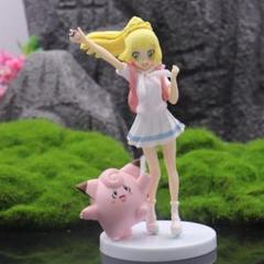 ポケモンセンターオリジナル フィギュア がんばリーリエ&ピッピ