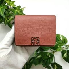 【新品】ロエベ LOEWE カードホルダー 名刺入れ カードケース ピンク ☆VIP奇跡セール価格☆【LOEWE】PLAIN CARD HOLDER ROSEMARY