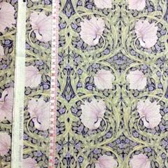 ❇V&A ❇ウィリアムモリス　ピンパネル柄　シーチング生地　パープル❇1ｍ