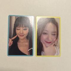 (G)I-DLE シュファ idoustage 中華 ラキドロ 3次 2枚セット G)I-DLE シュファ idoustage 中華 ラキドロ 3次 2枚セット