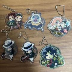 鬼滅の刃　ぴた！でふぉめ　アクリルキーホルダー　まとめ売り