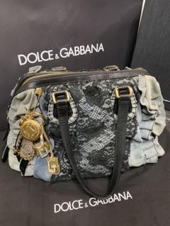 DOLCE & GABBANA デニム&レース美品