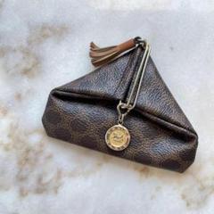 希少　入手困難　オールドセリーヌ　小物入れ　コインケース　馬車柄　Cマカダム CELINE セリーヌ Cマカダム コインケース ヴィンテージ オールド