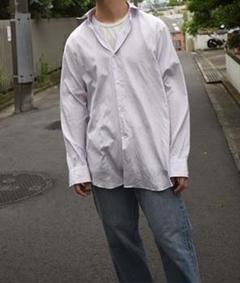 maatee&sons 25ss フリンジシャツ　リネン MAATEE&SONS マーティーアンドサンズ】フリンジシャツ GREEN
