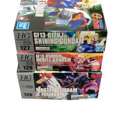【公式サイト】正規ブランド品通販 シャイニングガンダム 3体 マスターガンダム ノーベルガンダム ロボット