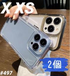 iphoneXS クリア ケース 透明 スマホ 耐衝撃 無地 シンプル カバー