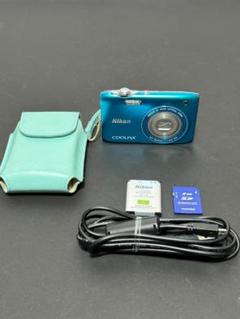 ニコン COOLPIX S3100 ブルー 13025-0320-① ニコン COOLPIX S3100 ブルー 13025-0320-① - メルカリ