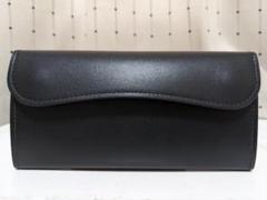 新品同様品 レア ワイルドスワンズ ウェイブ テキサスグレイン 長財布 ブラック 新品同様品 レア ワイルドスワンズ ウェイブ テキサスグレイン