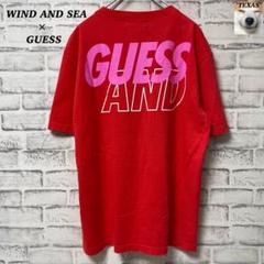 美品！ GUESS × WIND AND SEA コラボTシャツ　オーバーサイズ