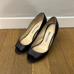 PELLICO ブラック 36 裏貼り済み　美品 PELLICO ブラック 36 裏貼り済み 美品
