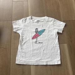 ユニクロ　ヘザーブラウン　キッズ　 Tシャツ 100センチ