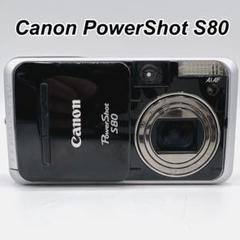 CANON PowerShot S80 ブラック 新品バッテリー付 Amazon | Canon PowerShot S80 ブラック キャノン | コンパクト 通販