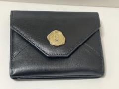 【新品・未使用】サン ヒデアキミハラ　クロコダイル型押しレザー　レター型 長財布 新品・未使用】サン ヒデアキミハラ クロコダイル型押しレザー