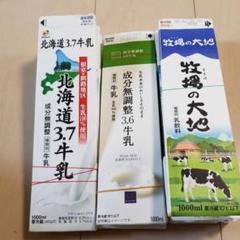 牛乳パック 未解体 12本