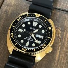 【美品】SEIKO プロスペックス 自動巻き SPRC44 ゴールド ダイバー Hands-On: セイコー プロスペックス SRPC44 懐かしの黄金時代