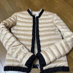 専用　LANVIN en Bleu ダウンジャケット LANVIN en Bleu ブラックダウンジャケット 36