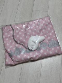 NCT WISH X SHALOM WING STAR BAG PINK