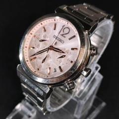 極美品　稼働品　SEIKO　セイコー　lk　ルキア　ゴールド　シルバー　ソーラー 極美品【稼働品】SEIKO セイコー ルキア 1B25 ソーラー シルバー