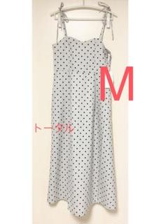 しまむら　辻希美　Ange Charme ドットワンピース　M