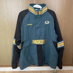 Perushu × NFL コラボナイロンスタンドネックアノラックブルゾン