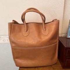 Rocky　ハンドメイド　本革　ヌメ革　トートバッグ　特大 Rocky様専用 ハンドメイド 本革 ヌメ革 トートバッグ 特大