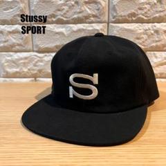 STUSSY ステューシー スナップバック キャップ 帽子 ブラック