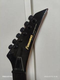 フェルナンデス　TEJ-55 カスタムMOD FERNANDES Custom Modified TEJ # ALL BLACK 1990年代製【Like a