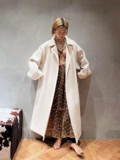 IENA LA BOUCLE シープウールトリミングコート 38 - メルカリ