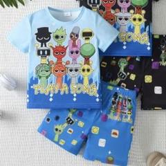 スプランキー Tシャツ ハーフパンツ パジャマ 100 上下セット