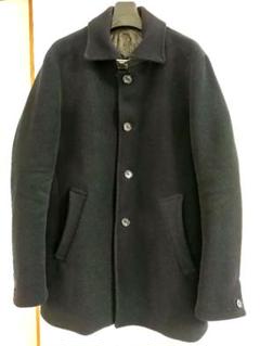 ムッシュニコル 紺ピーコート ウール100% 美品 MONSIEUR NICOLE ムッシュニコル ピーコート