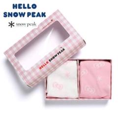 【新品未使用☆日本未発売】スノーピーク キティ コラボ セット 日本未発売 スノーピーク × ハローキティ コラボ 携帯ストラップ