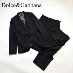 ドルガバ スーツ 3点セット セットアップ レオパード パンツ スカート 入学式