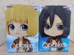 進撃の巨人 Qposket　アルミン＆ミカサ