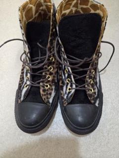 CONVERSE ALL STAR ヒョウ柄ゼブラスニーカー