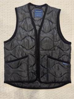 【未使用に近い】ラベンハム  キルティング ベスト  ネイビー　38  M ラベンハム LAVENHAM リバーシブル キルティング ベスト 38