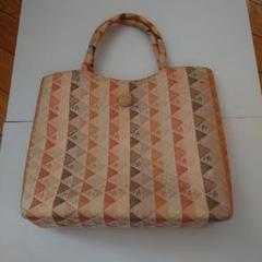 和装用バッグ 三角模様　ジャンク品
