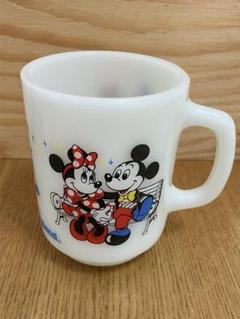 ファイヤーキング ディズニー ベースボール マグカップ 8-301 ミッキー Fire-King スタッキングマグ Disney [Mickey's Baseball] – Fire