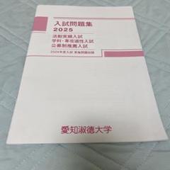 愛知淑徳大学 入試問題集2025 総合型選抜 - メルカリ