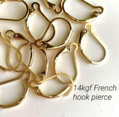 ※専用出品　フレンチフックピアス（B）「14kgf」60ペア120個 14kgf フレンチフックピアス 5ペア(10個) - メルカリ