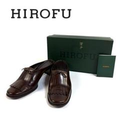 HIROFU ヒロフ　クロコ型押し　ミュールサンダル HIROFU ヒロフ クロコ型押し ミュールサンダル