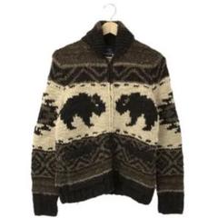 L ラルフローレン　カウチンニット　カウチンセーター　ノルディック POLO RALPH LAUREN |ノルディック柄 カウチン ニット セーター