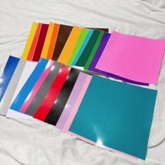 ⭐️カッティングシート ソリッドカラー 艶消し DIYクラフトシート 防水