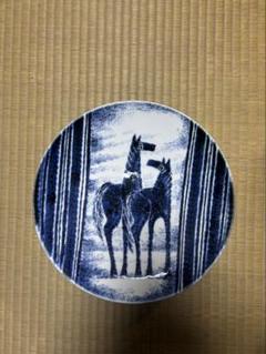 全商品オープニング価格！ 砥部焼 梅山窯 尺一寸大皿（馬絵） - メルカリ 絵画