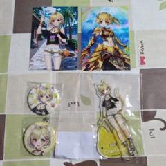 白猫プロジェクト シャルロット アクリルスタンド 缶バッジ