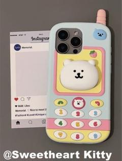 じちょうぐまちゃん付きiPhoneケース