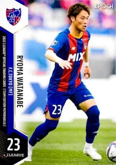FC東京 渡邊凌磨 直筆サインカード 5シリ ミントモール / MINT 立川店 / 2022 EPOCH FC東京 チーム