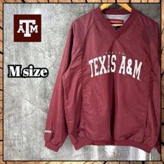 TEXAS A&M ピステ ナイロンジャケット アメリカ古着
